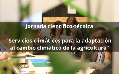 Vídeo: Jornada servicios climáticos para la adaptación el cambio climático de la agricultura